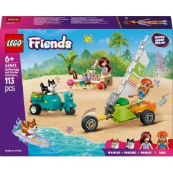 LEGO Friends 42641 Avventure canine su windskate e sidecar