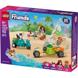 LEGO Friends 42641 Avventure canine su windskate e sidecar