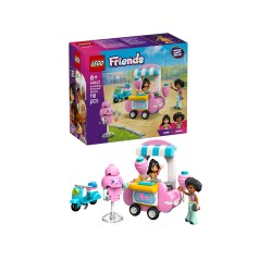 LEGO Friends 42643 Bancarella di zucchero filato e scooter