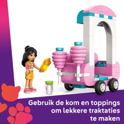 Suikerspinkraam en scooter