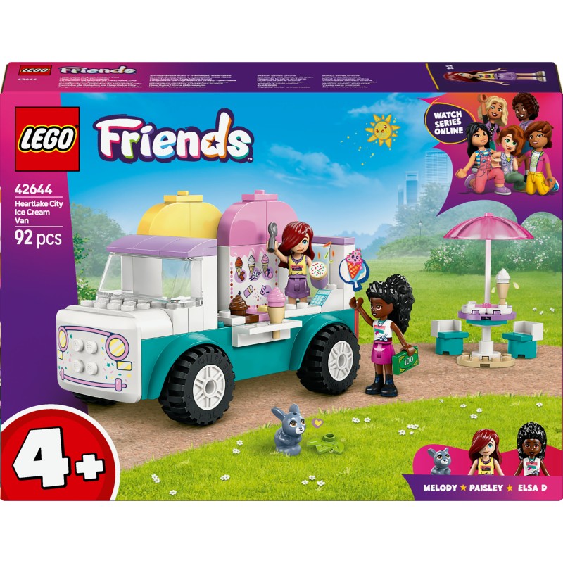 LEGO Friends 42644 Il furgone dei gelati di Heartlake City