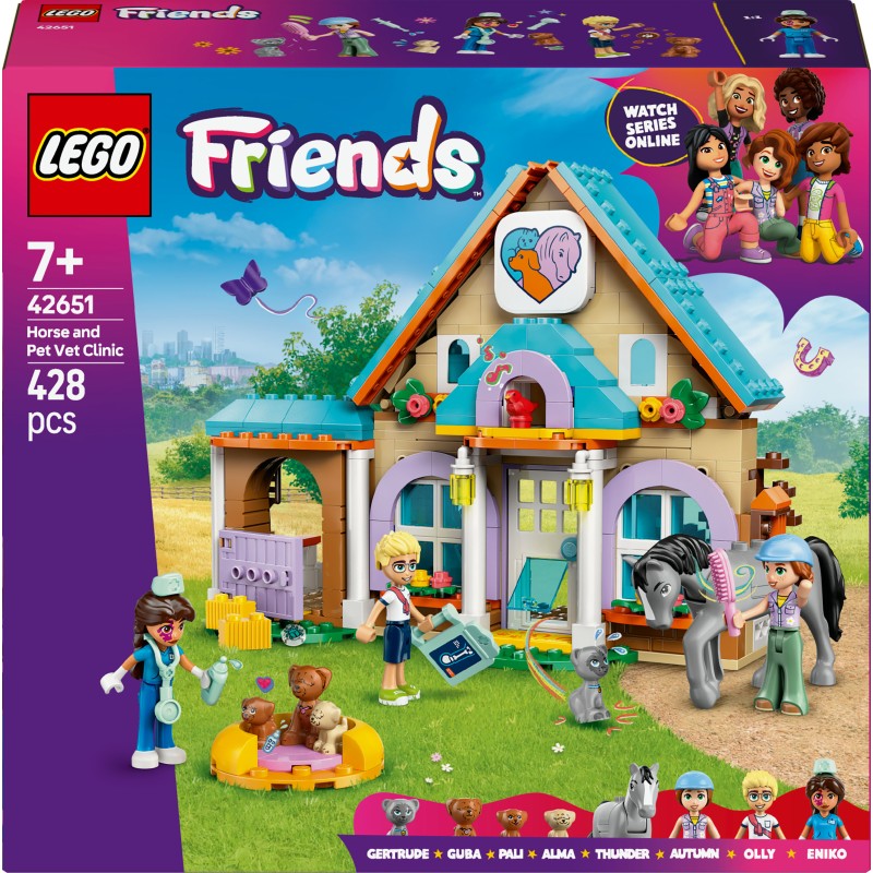 LEGO Friends 42651 Cavallo e clinica veterinaria