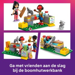 Boomhut voor de vrienden