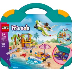 LEGO Friends 42672 Valigia creativa da spiaggia e da viaggio