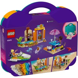 LEGO Friends 42672 Valigia creativa da spiaggia e da viaggio