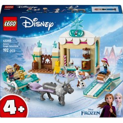 LEGO Disney 43256 Avventura sulla slitta di Anna