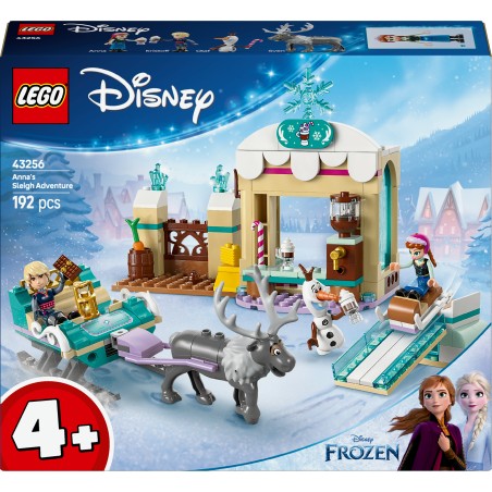 LEGO Disney 43256 Avventura sulla slitta di Anna