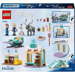 LEGO Disney 43256 Avventura sulla slitta di Anna