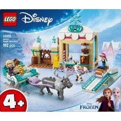 LEGO Disney 43256 Avventura sulla slitta di Anna