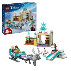 LEGO Disney 43256 Avventura sulla slitta di Anna