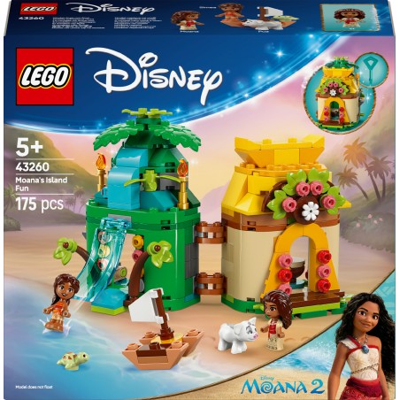 LEGO Disney 43260 Divertimento sull’isola di Vaiana