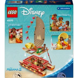 LEGO Disney 43270 La canoa di Vaiana