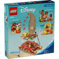 LEGO Disney 43270 La canoa di Vaiana