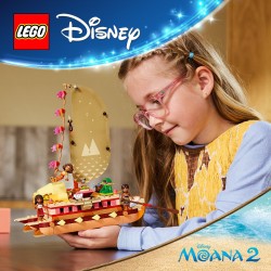 LEGO Disney 43270 La canoa di Vaiana