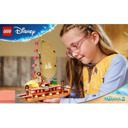 LEGO Disney 43270 La canoa di Vaiana