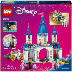 LEGO Disney 43275 Castello e carrozza di Cenerentola