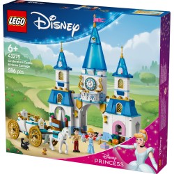 LEGO Disney 43275 Castello e carrozza di Cenerentola