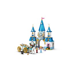 LEGO Disney 43275 Castello e carrozza di Cenerentola