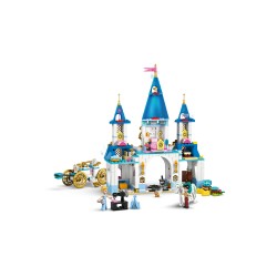 LEGO Disney 43275 Castello e carrozza di Cenerentola