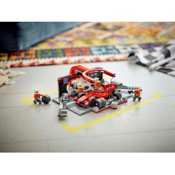 LEGO City 60443 Pitstop e meccanici con monoposto Ferrari F1®