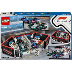 LEGO City 60444 Garage con monoposto Mercedes-AMG e Alpine F1®