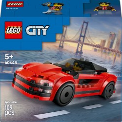 LEGO City 60448 Auto sportiva rossa