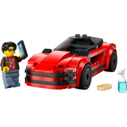 LEGO City 60448 Auto sportiva rossa