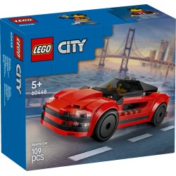 LEGO City 60448 Auto sportiva rossa