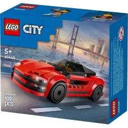 LEGO City 60448 Auto sportiva rossa