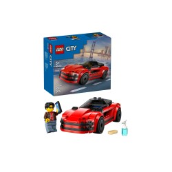 LEGO City 60448 Auto sportiva rossa