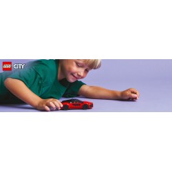 LEGO City 60448 Auto sportiva rossa