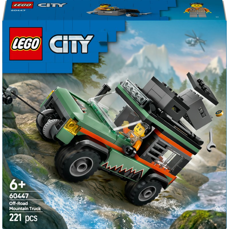 LEGO City 60447 Fuoristrada di montagna 4x4