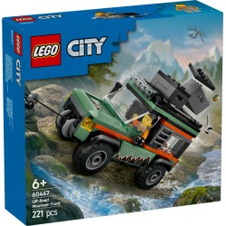 LEGO City 60447 Fuoristrada di montagna 4x4