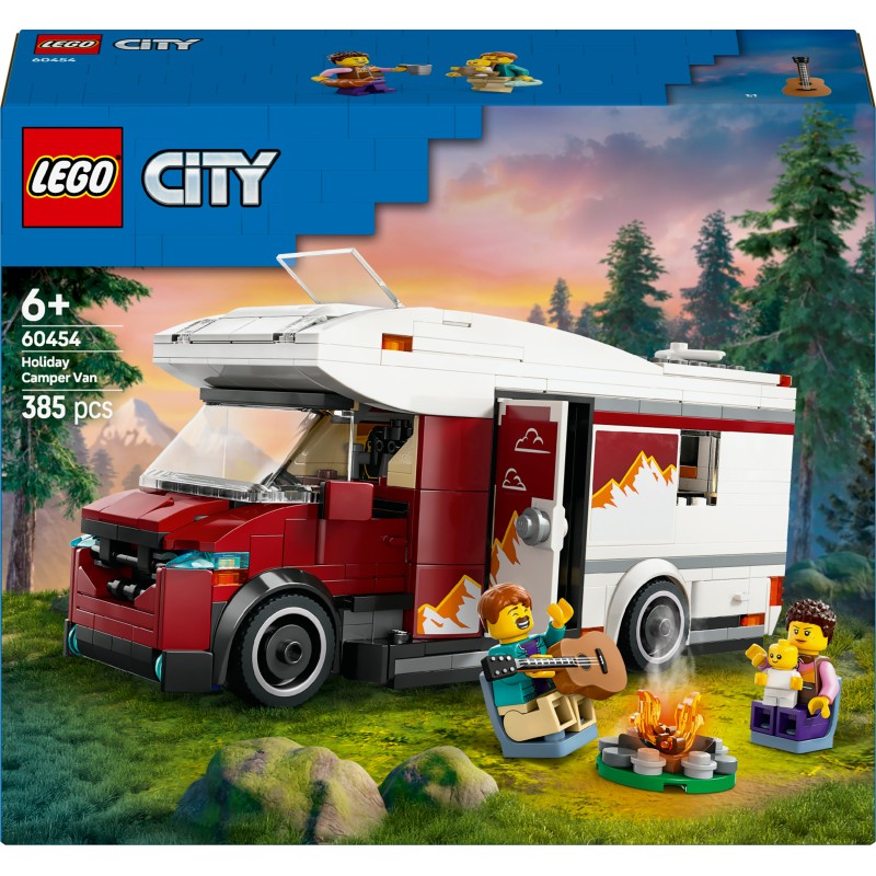 LEGO City 60454 Camper van delle vacanze d’avventura