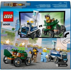 LEGO City 60459 Pack veicoli da corsa: aereo contro letto d’ospedale