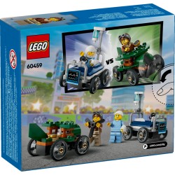 LEGO City 60459 Pack veicoli da corsa: aereo contro letto d’ospedale