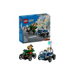 LEGO City 60459 Pack veicoli da corsa: aereo contro letto d’ospedale