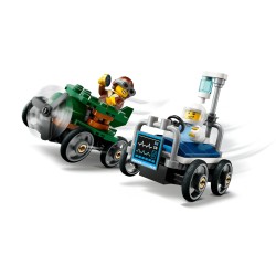 LEGO City 60459 Pack veicoli da corsa: aereo contro letto d’ospedale