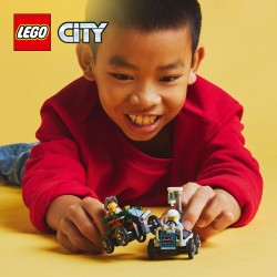 LEGO City 60459 Pack veicoli da corsa: aereo contro letto d’ospedale