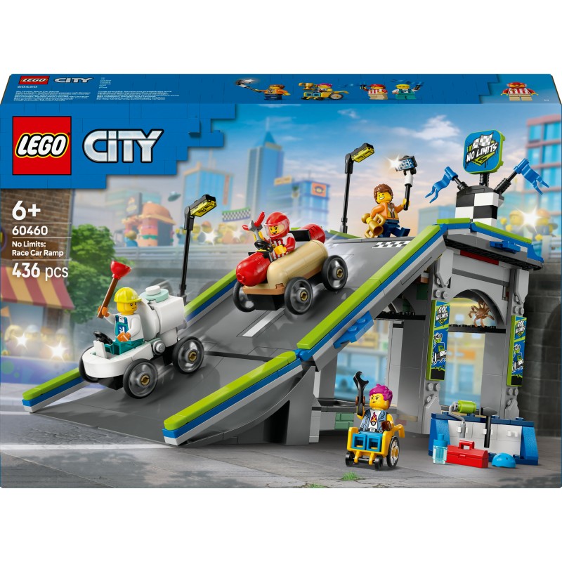 LEGO City 60460 Nessun limite: gara sulla pista a rampe