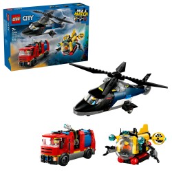 Helicopter, Fire Engine & Submarine Remix