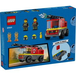 Camion de pompiers avec échelle