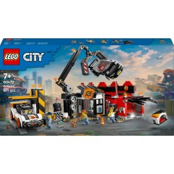 LEGO City 60472 Sfasciacarrozze con auto