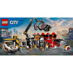 LEGO City 60472 Sfasciacarrozze con auto