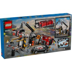 LEGO City 60472 Sfasciacarrozze con auto