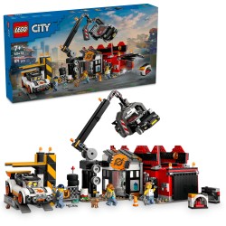 LEGO City 60472 Sfasciacarrozze con auto