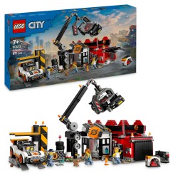 LEGO City 60472 Sfasciacarrozze con auto