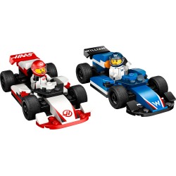 Coches de F1® Williams Racing y Haas F1®