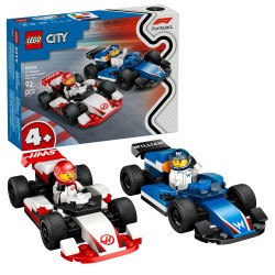 Voitures de course de F1® Williams Racing et Haas F1®