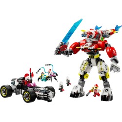 LEGO Dreamzzz 71497 Mech tigre di Cooper e Bolide di Zero